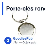 Porte-clés rond | Lisa - Miniature 2