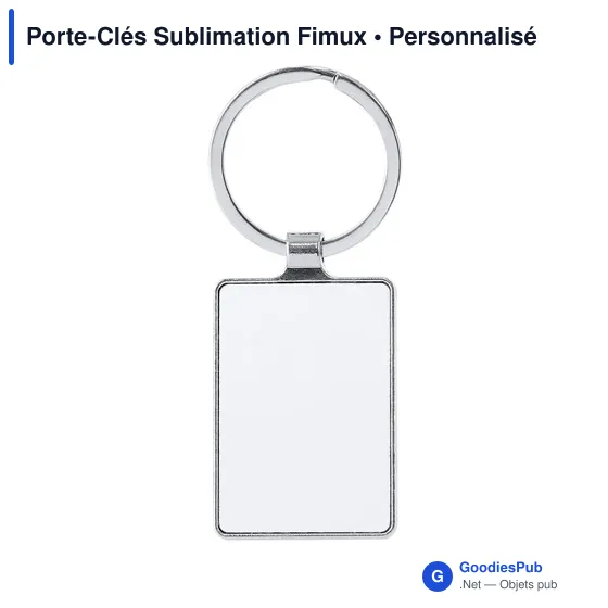 Porte-Clés Sublimation Fimux - Image 1