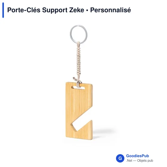 Porte-clés personnalisable avec logo pour entreprises - Image 3