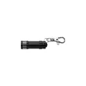 Variante noir - Porte-clés torche en aluminium  Anna