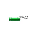 Variante vert clair - Porte-clés torche en aluminium  Anna