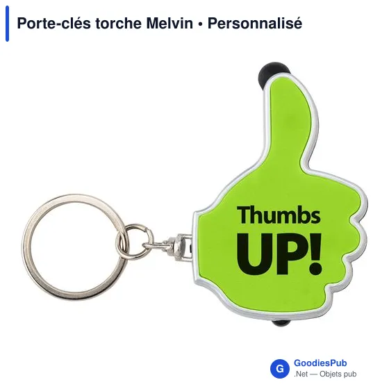 Porte-clés torche Melvin - Image 11