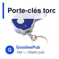Porte-clés torche Melvin - Miniature 5