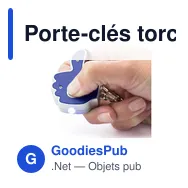 Porte-clés torche Melvin - Miniature 6