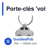 Porte-clés 'voiture' | Gillian - Miniature 2