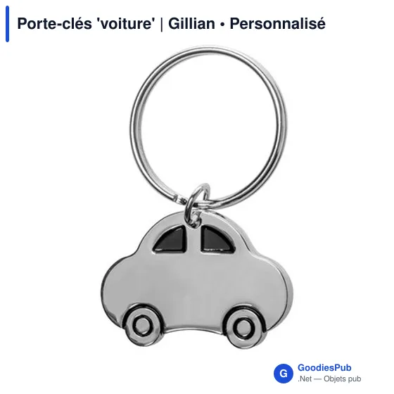 Porte-clés 'voiture' | Gillian - Image 2