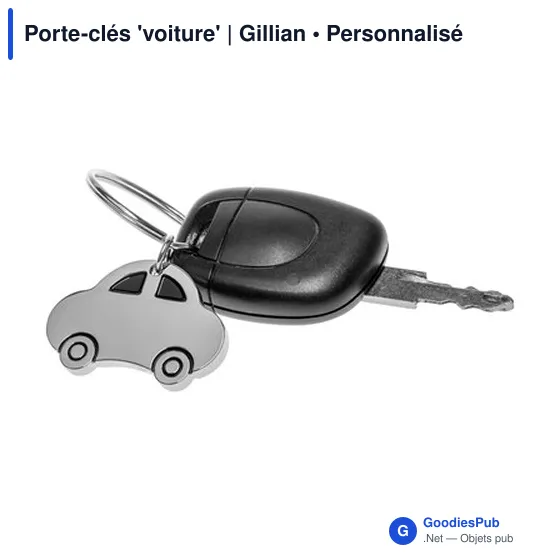 Porte-clés 'voiture' | Gillian - Image 3
