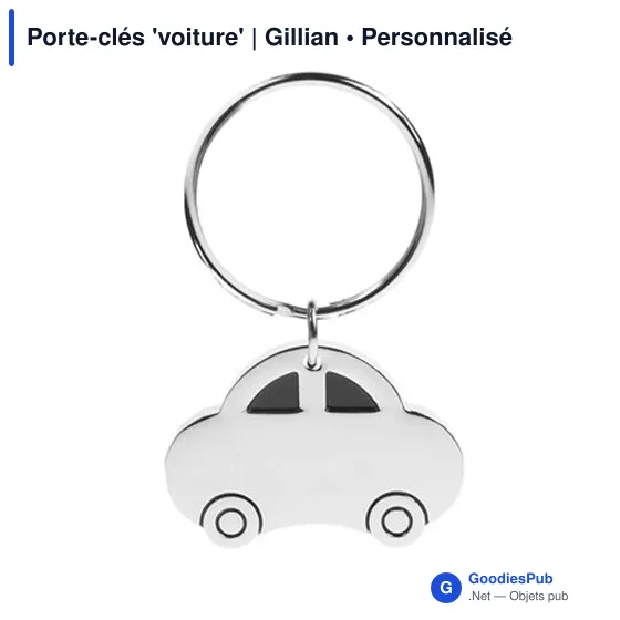 Porte-clés 'voiture' | Gillian - Image 4
