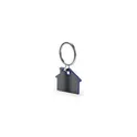 Variante bleu - Porte-clés personnalisable en acier inoxydable avec logo - Zosin