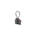 Variante rouge - Porte-clés personnalisable en acier inoxydable avec logo - Zosin