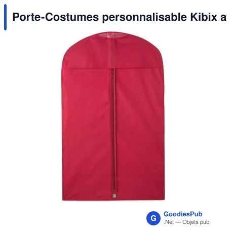Porte-Costumes personnalisable Kibix avec logo - Housse en PEVA