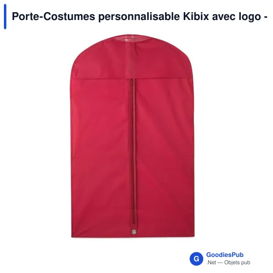 Porte-Costumes personnalisable Kibix avec logo - Housse en PEVA - Image 1