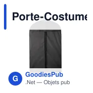 Porte-Costumes personnalisable Kibix avec logo - Housse en PEVA - Miniature 11
