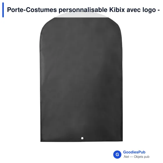 Porte-Costumes personnalisable Kibix avec logo - Housse en PEVA - Image 3
