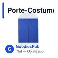 Porte-Costumes personnalisable Kibix avec logo - Housse en PEVA - Miniature 6