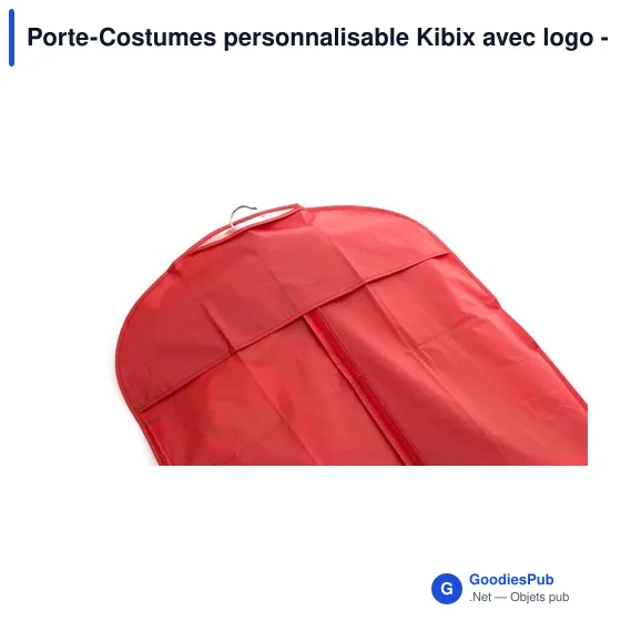 Porte-Costumes personnalisable Kibix avec logo - Housse en PEVA - Image 10