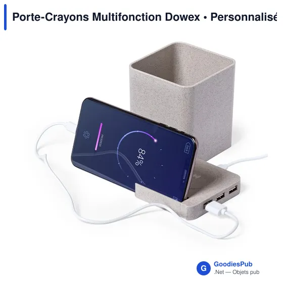 Porte-Crayons Multifonction Personnalisable avec Logo - Dowex - Image 9