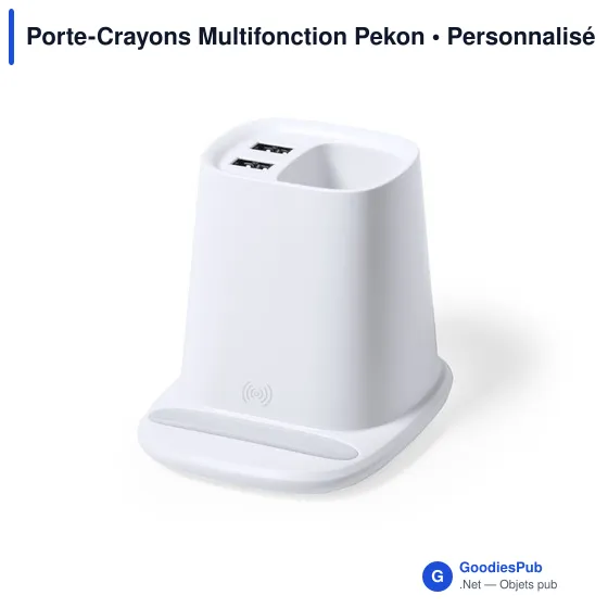 Stylo multifonction personnalisable avec logo - modèle Pekon - Image 2