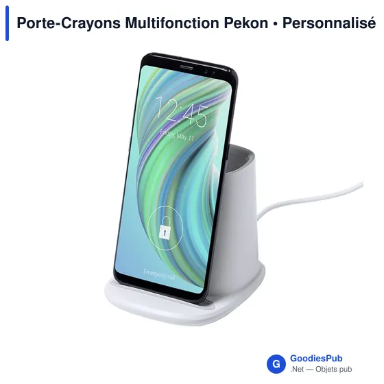 Stylo multifonction personnalisable avec logo - modèle Pekon - Image 4
