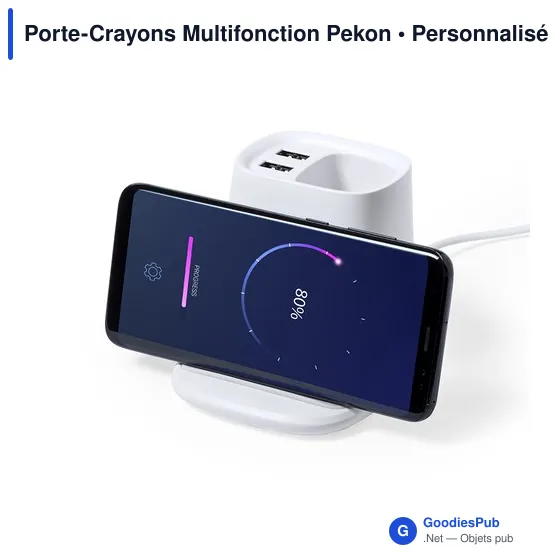 Stylo multifonction personnalisable avec logo - modèle Pekon - Image 5