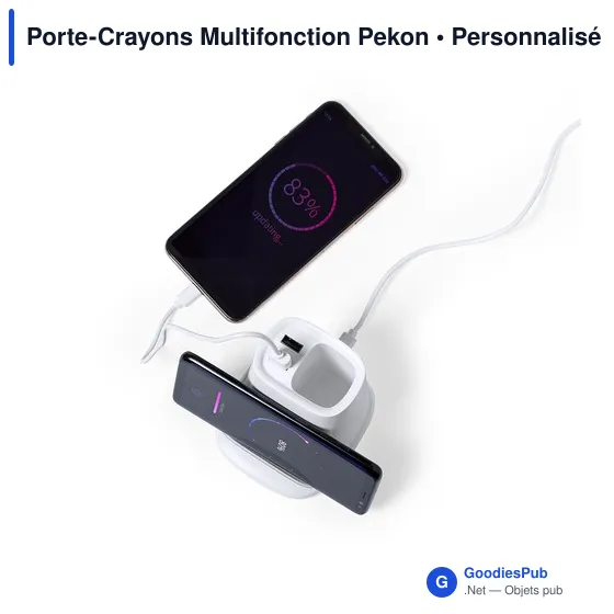 Stylo multifonction personnalisable avec logo - modèle Pekon - Image 6