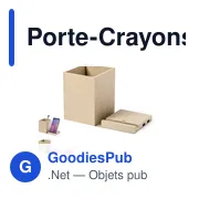 Porte-Crayons Multifonction Sondur - Miniature 1