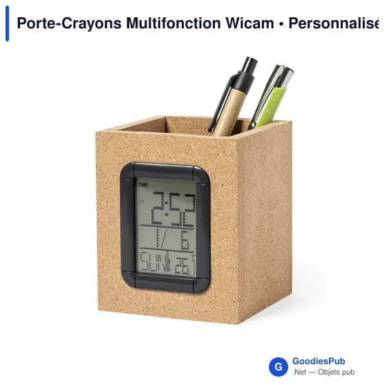 Stylo multifonction personnalisable avec logo - Wicam - Image 2
