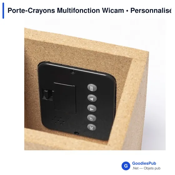 Stylo multifonction personnalisable avec logo - Wicam - Image 3