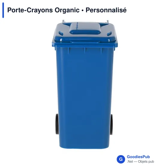 Porte-Crayons personnalisable en forme de conteneur avec logo - Image 1