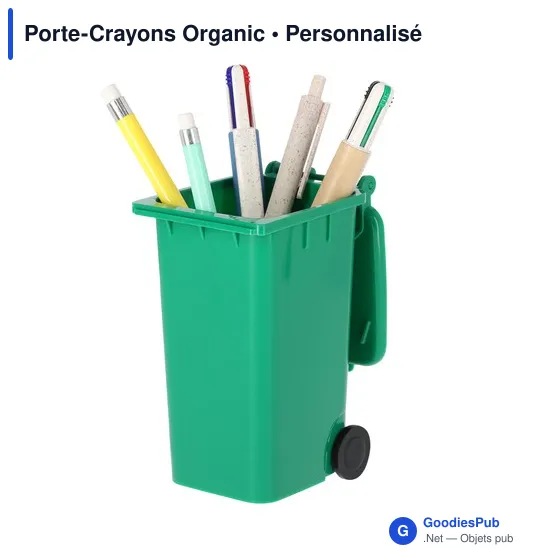Porte-Crayons personnalisable en forme de conteneur avec logo - Image 12