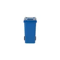 Variante bleu - Porte-Crayons personnalisable en forme de conteneur avec logo