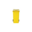Variante jaune - Porte-Crayons personnalisable en forme de conteneur avec logo