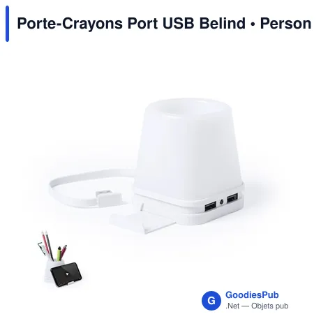 Porte-Crayons Port USB Belind