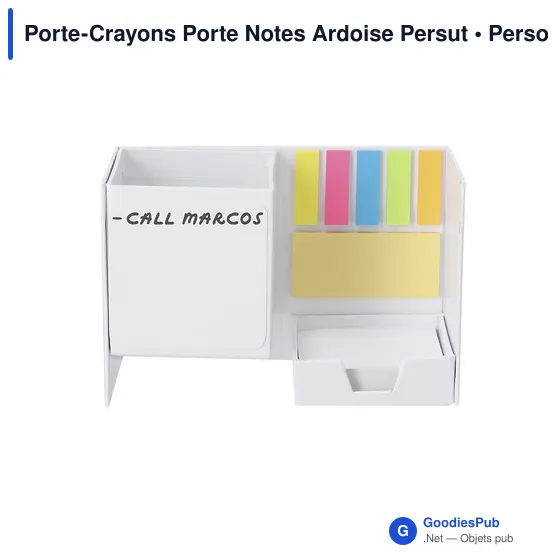 Porte-Crayons Porte Notes Ardoise Persut - Image 2