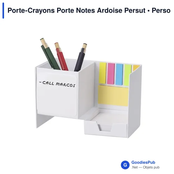 Porte-Crayons Porte Notes Ardoise Persut - Image 3