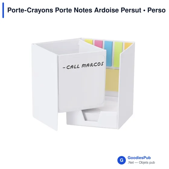 Porte-Crayons Porte Notes Ardoise Persut - Image 4