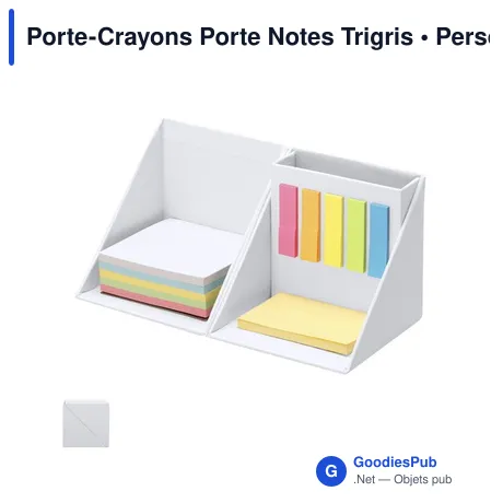 Porte-Crayons Porte Notes Trigris