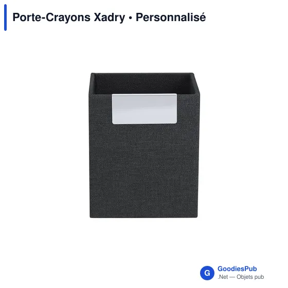 Porte-Crayons personnalisable en RPET - Logo en option - Image 2