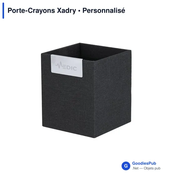 Porte-Crayons personnalisable en RPET - Logo en option - Image 3