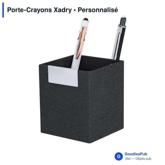 Porte-Crayons personnalisable en RPET - Logo en option - Image 4