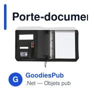 Porte-documents personnalisable en polyester avec logo - Coco - Miniature 2