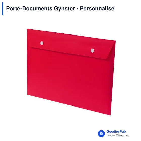 Porte-Documents personnalisable Gynster avec logo en PP recyclé - Image 3