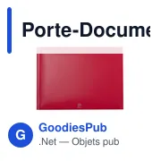 Porte-Documents personnalisable Gynster avec logo en PP recyclé - Miniature 5