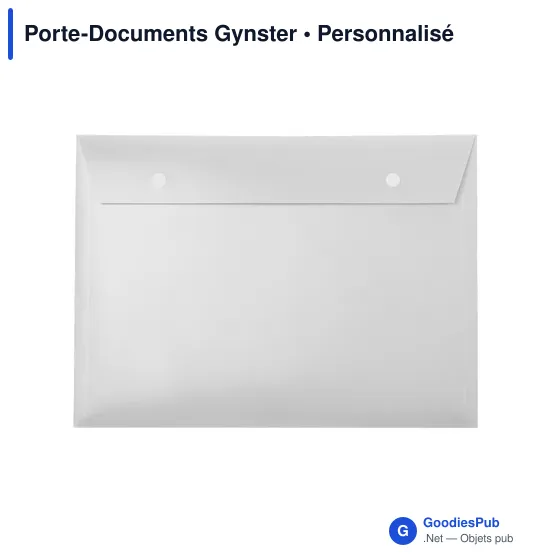 Porte-Documents personnalisable Gynster avec logo en PP recyclé - Image 6