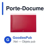 Porte-Documents personnalisable Gynster avec logo en PP recyclé - Miniature 10