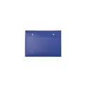 Variante bleu - Porte-Documents personnalisable Gynster avec logo en PP recyclé