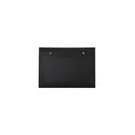 Variante noir - Porte-Documents personnalisable Gynster avec logo en PP recyclé