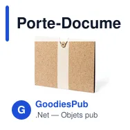 Porte-Documents personnalisable Hendrus avec logo pour entreprise - Miniature 2