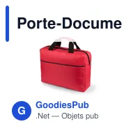 Porte-Documents personnalisable Hirkop avec logo - Sacoche professionnelle - Miniature 1