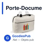 Porte-Documents personnalisable Hirkop avec logo - Sacoche professionnelle - Miniature 6